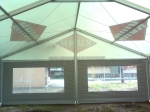Interiér párty stanu